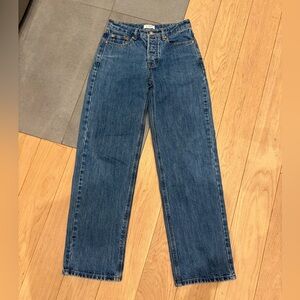 Parke Straight Leg Blue Jeans